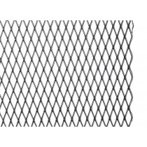 Hliníková mřížka černá, oko 4x13mm