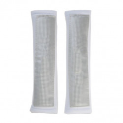 Potahy bezpečnostních pásů 2ks bílé