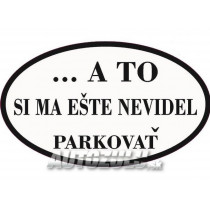 ... A TO SI MĚ NEVIDĚL