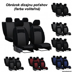 Potahy pro PEUGEOT 607 I (2004-2010) VIP-B3 (textil)