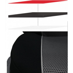 Potahy pro TOYOTA AVENSIS (aktivní přední hlavové opěrky) III (2009 -2018) VIP-B3 (textil)