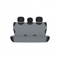 Bavlněné autotriko zadní šedé