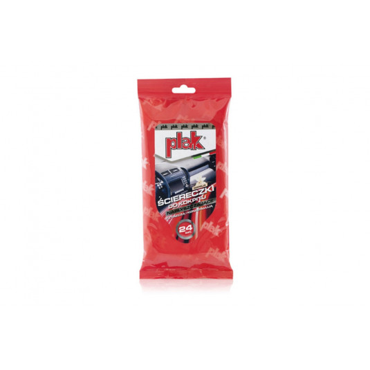 PLAK utěrky na palubní desku, leštící – vanilka 24ks