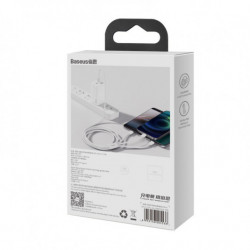 Kabel USB 3v1 BASEUS Superior Series 3,5A, 120 cm bílý