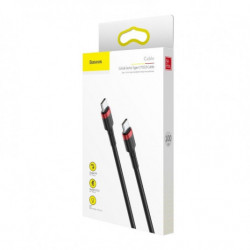 Kabel USB-C pro USB-C PD BASEUS Cafule PD 2.0 QC 3.0 60W 200 cm