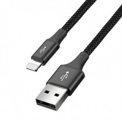 USB kabel BASEUS Fast 4v1 Lightning/Micro 3,5A 1,2m černý