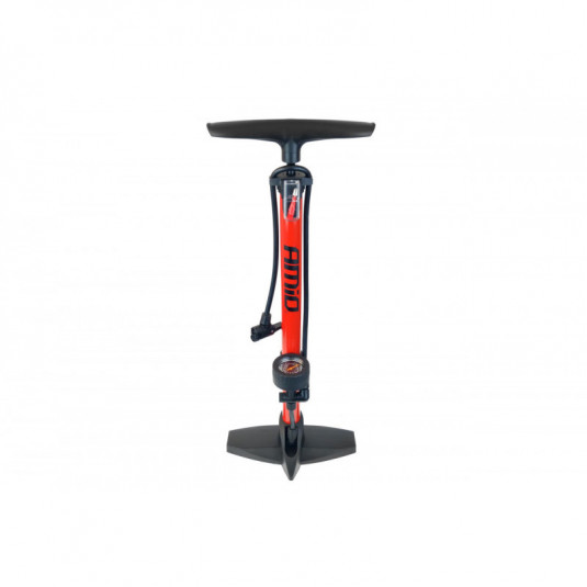 Ruční kovová hustilka s manometrem PU02