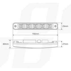 Světla pro denní svícení DRL 507HP