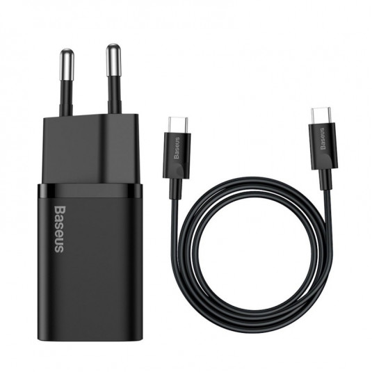 Nabíječka USB-C Baseus Mini Power Delivery 25W s kabelem USB-C 100 cm
