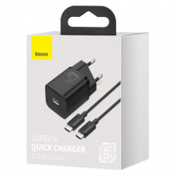 Nabíječka USB-C Baseus Mini Power Delivery 25W s kabelem USB-C 100 cm