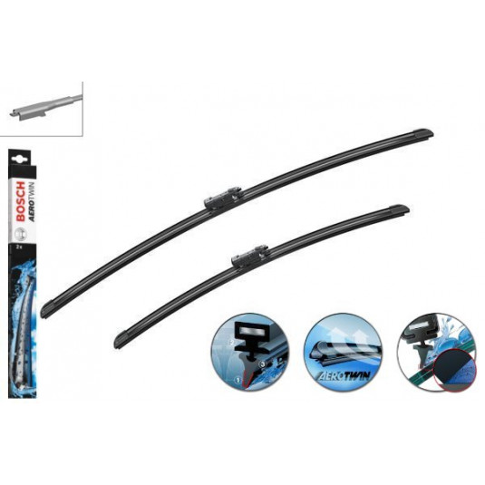 Stěrače Bosch Aerotwin sada pro MERCEDES Serie ML [164] (03.05-08.11) 700/530mm