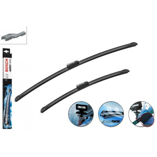 Stěrače Bosch Aerotwin sada pro NISSAN NV300 [X82] (09.16-souč.) 650/475mm