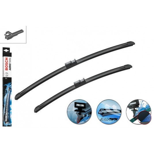 Stěrače Bosch Aerotwin sada pro OPEL Astra TwinTop [H] (09.05-10.10) 550/450mm