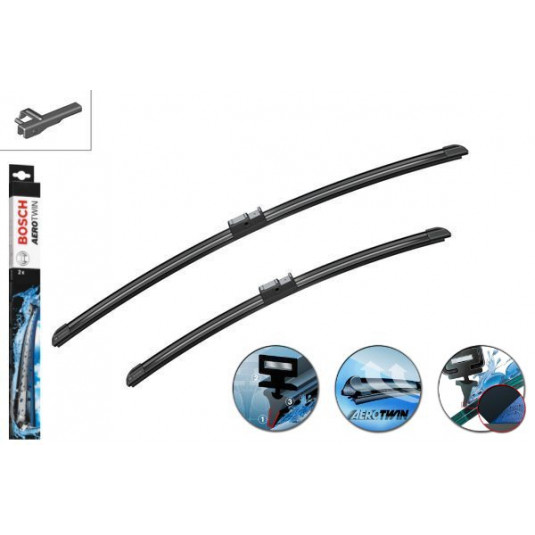 Stěrače Bosch Aerotwin sada pro AUDI A3 [8P1] (05.03-11.04) 600/475mm