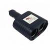 Charakteristika produktu: Zástrčka zapalovače - rozdvojka 12/24 V 2 Rozměry: VSTUP ---> 12/24 V - standard VÝSTUP ----> 2 x ...