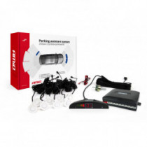 Asistenty parkování LED 8-senzorové bílé