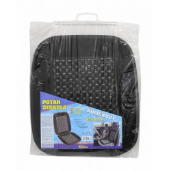 Potah sedáku kuličkový s lemem černý 93x44cm