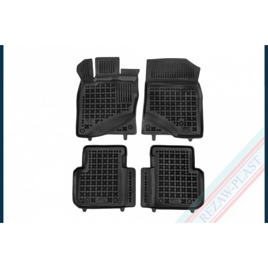 Pryžové rohože Honda CIVIC XI e:HeV Hybrid (HeV), Liftback (od 2022) se zvýš. okrajem