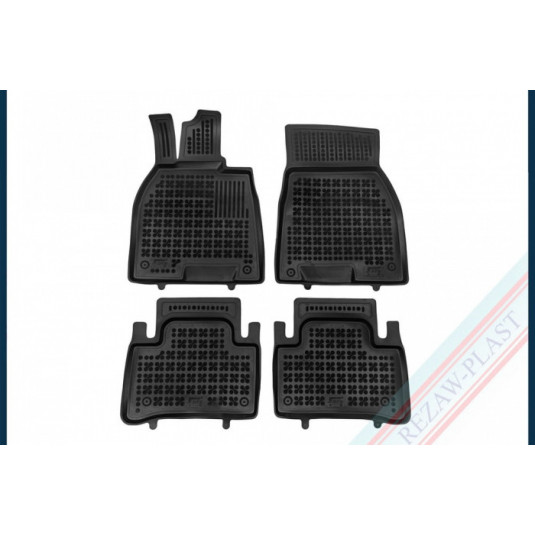 Pryžové rohože Mercedes EQE V295 elektrická verze (EV), (4x2) RWD, (4x4) AWD (od 2022) se zvýš. okrajem