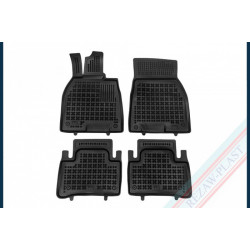 Pryžové rohože Mercedes EQE V295 elektrická verze (EV), (4x2) RWD, (4x4) AWD (od 2022) se zvýš. okrajem