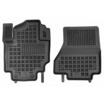 Pryžové rohože Nissan E-NV200 Van,u řidiče zesílená část pod pedály, elektrická verze (od 2014) se zvýš. okrajem