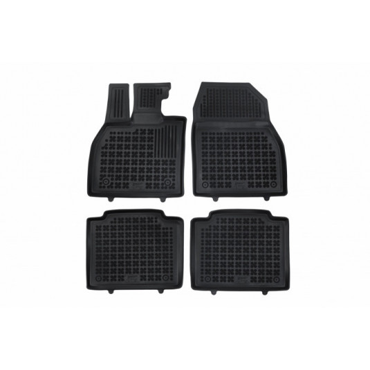 Pryžové rohože Toyota bZ4X electrická verze (od 2022) se zvýš. okrajem