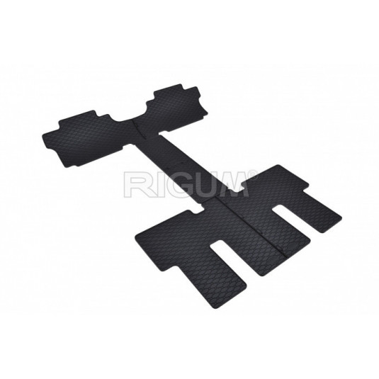 Pryžové rohože na míru pro HYUNDAI Staria 2.+ 3. rada 7m (od 2022)