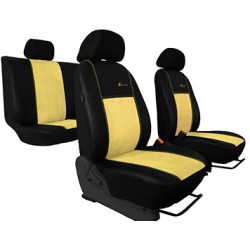 Potahy pro DACIA Sandero III (2021 více ) Exclusive Alcantara (Alcantara-kůže)