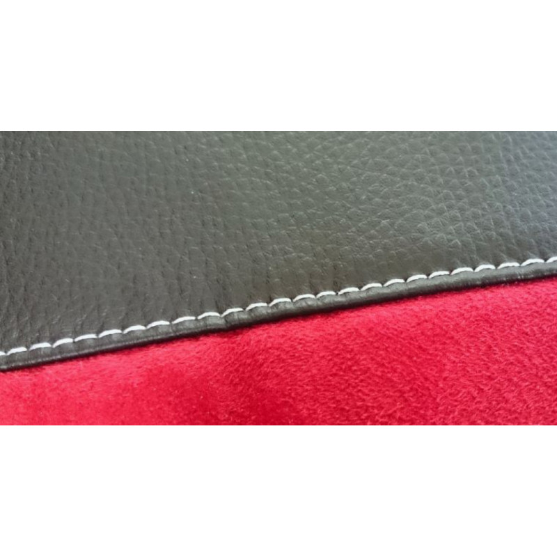 detail na potah do auta kůže a alcantara nejprodávanější