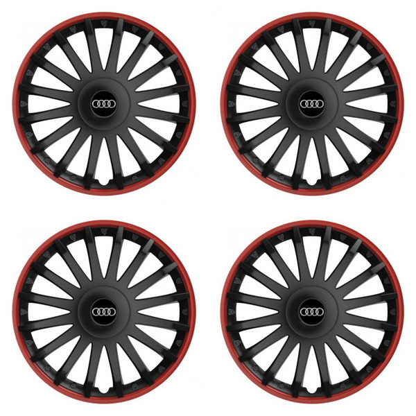 poklice pro Audi  15 CRYSTAL RO black