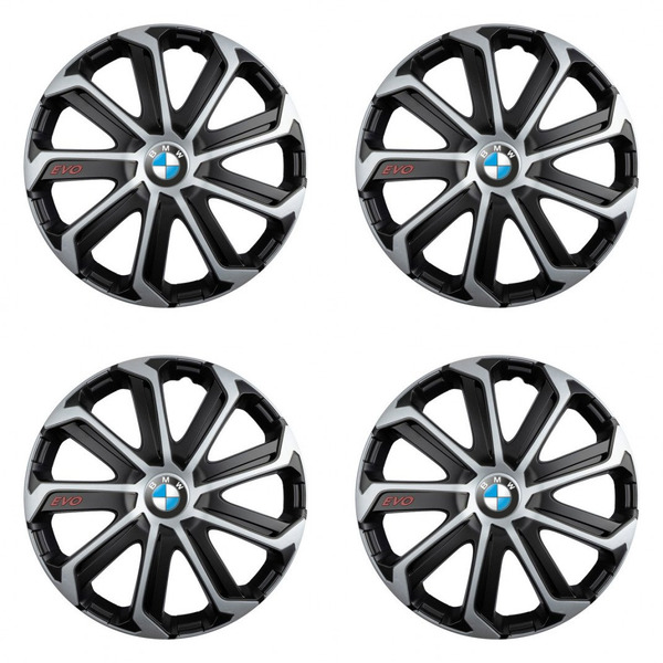 poklice pro BMW  14 Evo black&silver