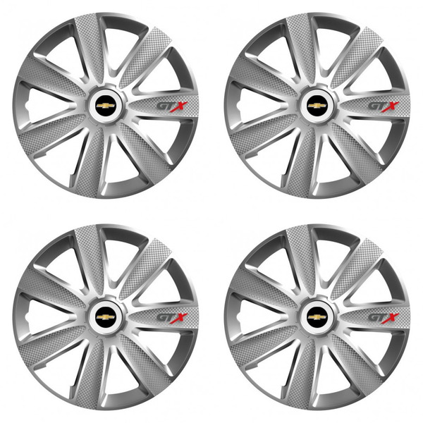 poklice pro Chevrolet 14 GTX CARBON silver
