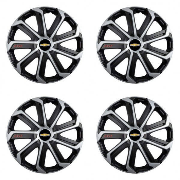poklice pro Chevrolet 14 Evo black&silver
