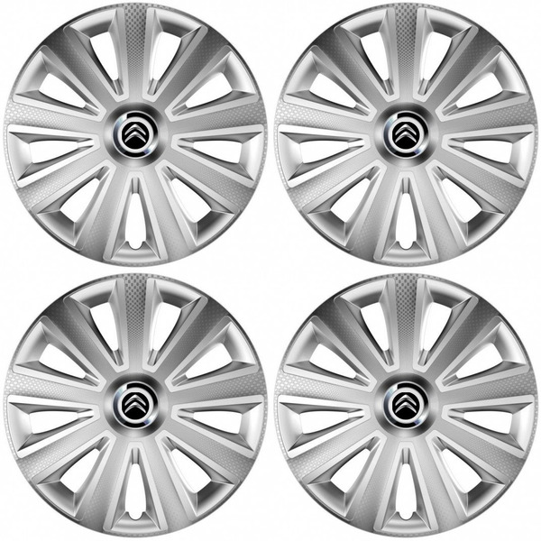 poklice pro Citroen 14 Aviator carbon RC silver