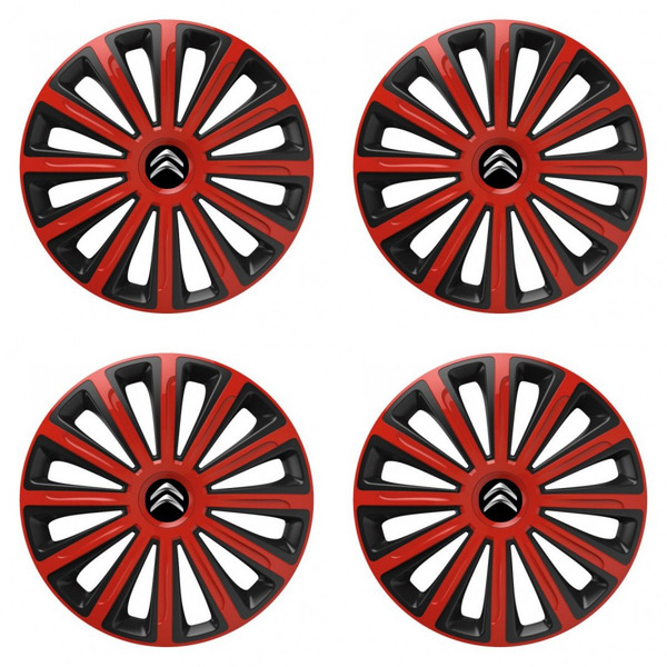 poklice pro Citroen 15 TREND red and black
