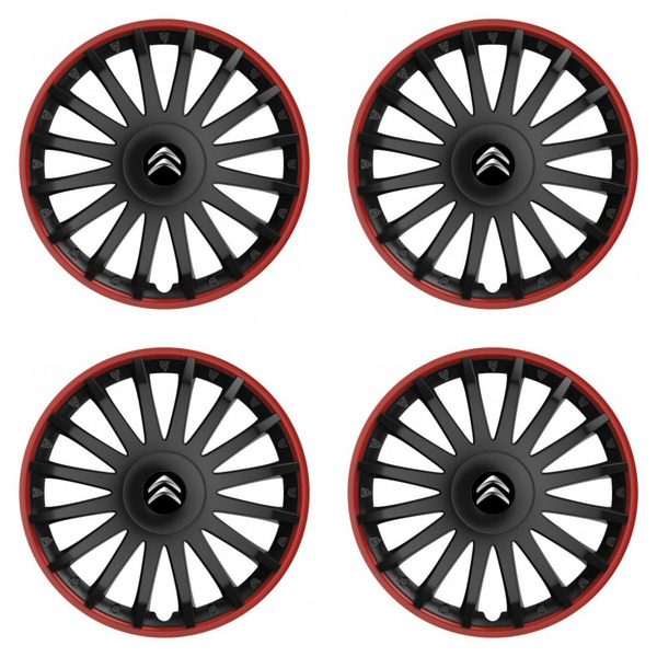 poklice pro Citroen 15 CRYSTAL RO black