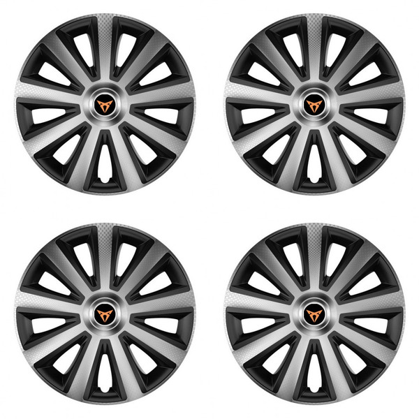 poklice pro Cupra 14 Aviator carbon silver&black