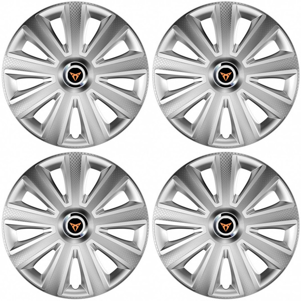 poklice pro Cupra 14 Aviator carbon RC silver