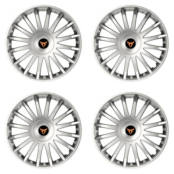 poklice pro Cupra  15 CRYSTAL silver