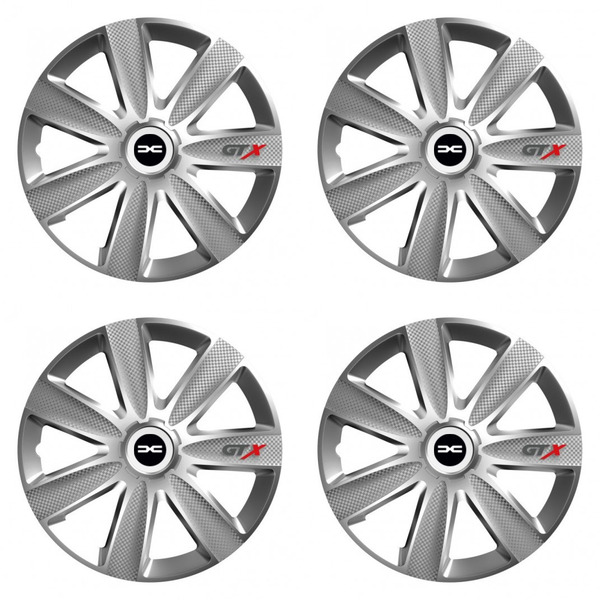 poklice pro Dacia (nové logo)  14 GTX CARBON silver