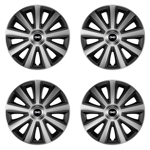 poklice pro Dacia (nové logo)  15 Aviator carbon silver&black
