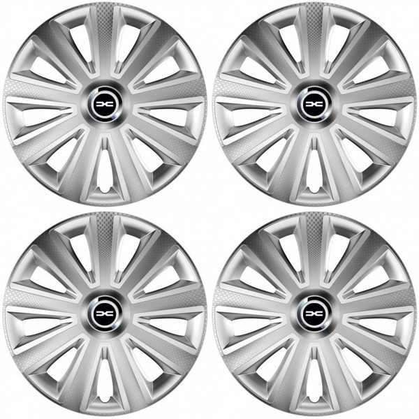 poklice pro Dacia (nové logo)  16 Aviator carbon RC 16 silver