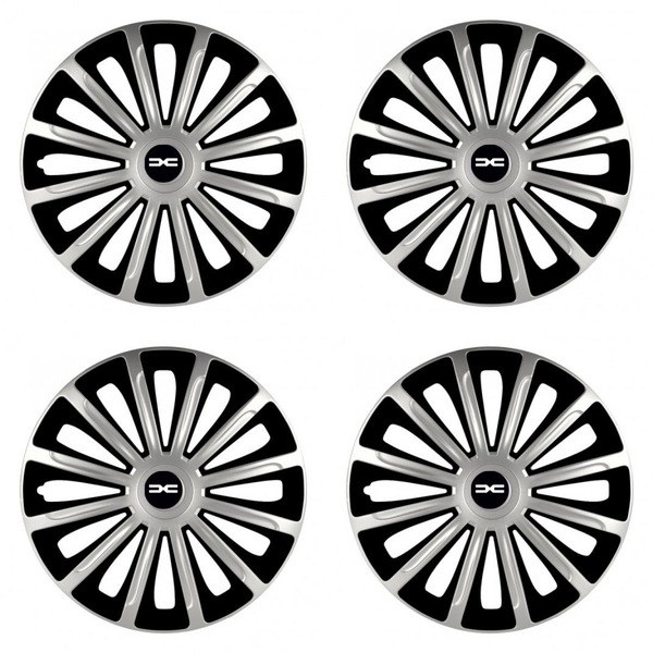 poklice pro Dacia (nové logo)  15 TREND silver and black