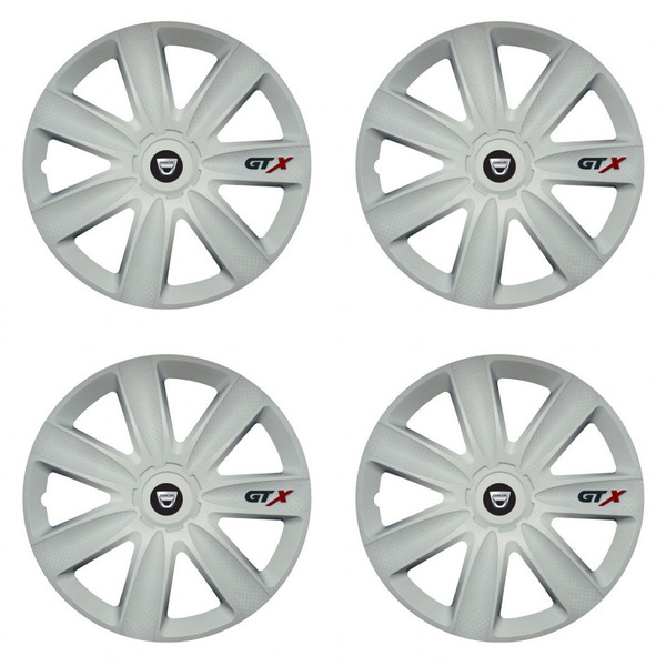 poklice pro Dacia (staršie logo)  17 GTX carbon white
