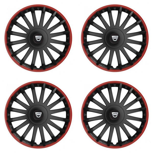poklice pro Dacia (staršie logo)  15 CRYSTAL RO black