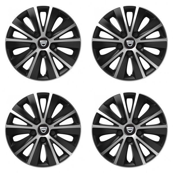 poklice pro Dacia (staršie logo)  14 RAPIDE silver and black