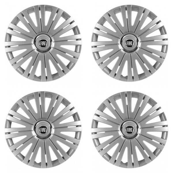 poklice pro Fiat (černý) 16 ACTIVE RC