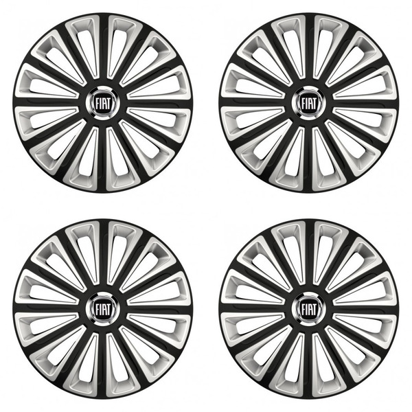 poklice pro Fiat (černý)  15 TREND RC double colour