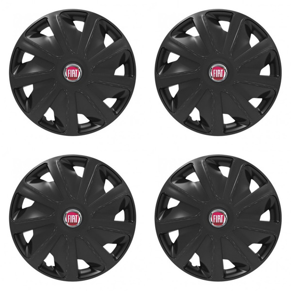 poklice pro Fiat (červené) pre dodávky 16 Craft black