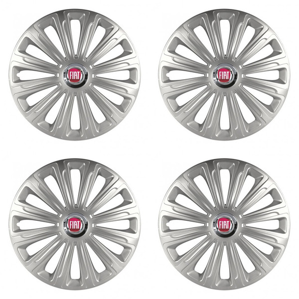 poklice pro Fiat (červené)  14 TREND RC